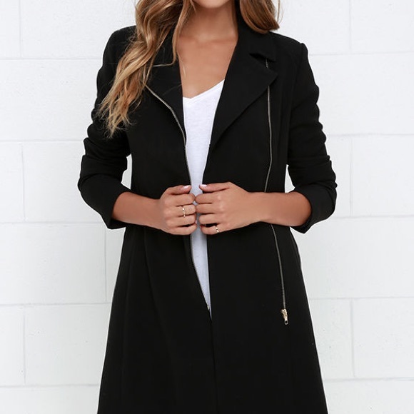 H&M Zip-up Trench Coat - Picture 10 of 12